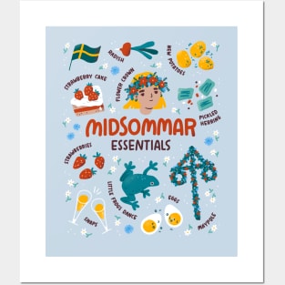 Midsommar Essentials Posters and Art